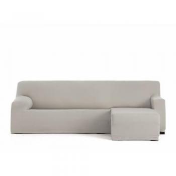 Funda Chaise Longue Bielástica Brazo Corto Derecho Bronx Beige 110 x 110 x 310 cm
