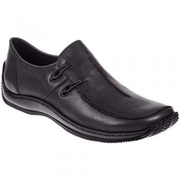 Rieker L1751-00 Ladies Black Elasticated Shoes, Colour: Black, Size: EU 4
