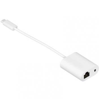 Adaptador Combo Sonos USB-C con Ethernet y Jack 3.5mm Blanco para Era 100/300