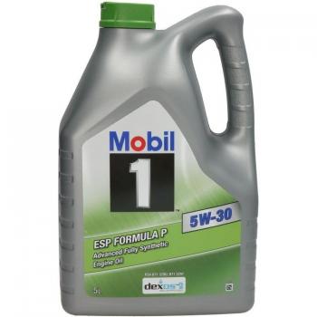 Aceite de motor MOBIL ESP Formula P 5W30 para Mercedes-Benz, Opel y Ford - 5L