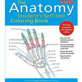 Anatomy Student's Self-Test Coloring Book