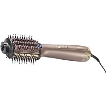 Cepillo de aire caliente 2 en 1 BaByliss Air Power Volume AS95E, con modos WET/DRY y cepillo ovalado para brillo
