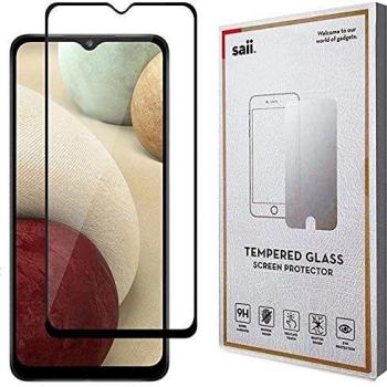 Protector de Pantalla de Vidrio Templado Saii Premium para Samsung Galaxy A12 - 9H, 2 Unidades