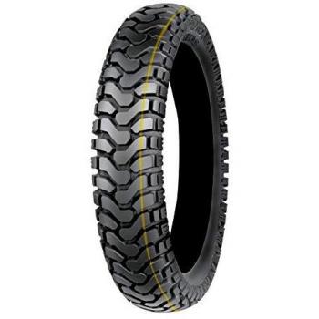 Neumático Mitas E-07 Dakar 140/80-17 TL 69T, Marcaje M+S, Amarillo