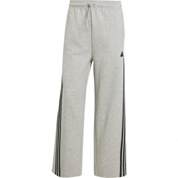 Pantalón ancho adidas Future Icons 3 Bandas Open Hem mujer gris talla L