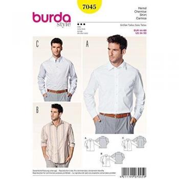 Burda B7045 Misses Camiseta, 19 x 13 cm