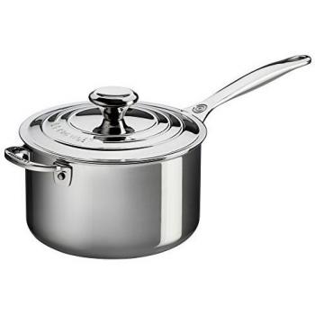 Cacerola de Acero Inoxidable Le Creuset Signature con Tapa 20 cm