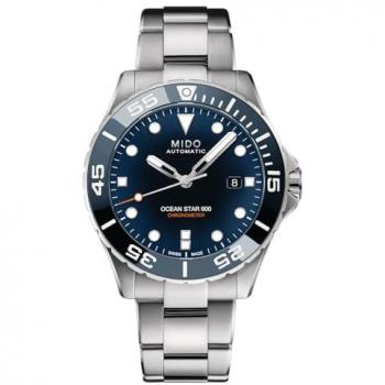 Mido Ocean Star 600 Men's Automatic Diver's Watch Blue Dial M026.608.11.041.01