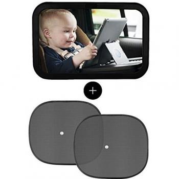 Espejo Retrovisor Bebe,Espejo Coche Bebe y Parasol Coche