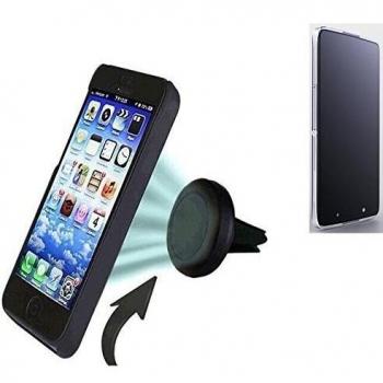 Coche universal del teléfono móvil / GPS / navegación titular del dispositivo por ejemplo, para Alcatel Idol 4 ventilación Holder soporte de rejilla soporte para teléfono magnética Alcatel Idol 4 Mini Car Air Vent titular Smartphone magnético. Fác