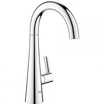 Grohe Zedra - grifo de cocina, caño en C, cromado starlight (30026002