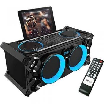 Ibiza SPLBOX200-BK - Sistema de audio móvil y autónomo, negro