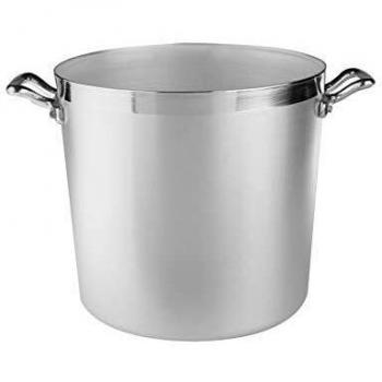 Olla de Aluminio con 2 Asas Diámetro 18 cm - Línea Familiar