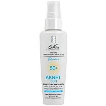 BioNike Aknet Sun Protective Facial Cream for Acne-Prone Skin SPF 50+ 50 ml