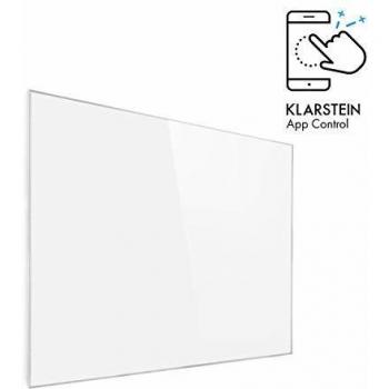 Panel Calefactor Infrarrojo Smart Klarstein 100x120cm 1200W Control por App Temporizador Semanal IP24