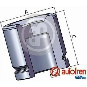 Émbolo de pinza del freno AUTOFREN SEINSA D025791, Delantero