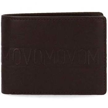 Movom Ribbon Cartera Marrón 11x8x1 cms Piel
