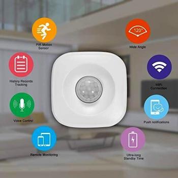 Sensor de movimiento PIR WIFI Detector infrarrojo pasivo inalámbrico Sensor de alarma antirrobo Tuya APP Control Smart Home