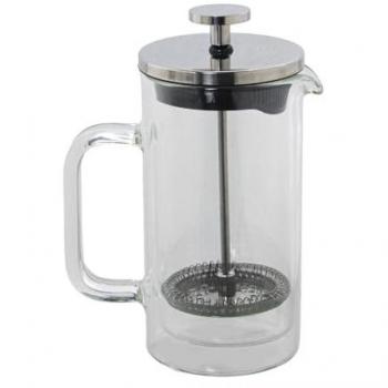 Cafetera de Émbolo Cristal Doble 350 ml con Acero Inoxidable - Alexandra House Living