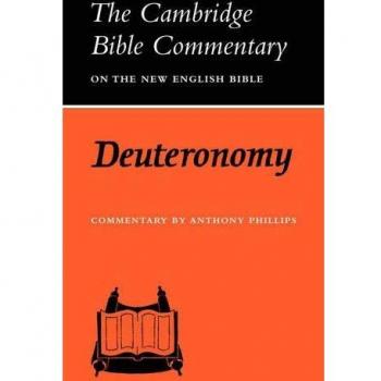 Comentario Bíblico de Deuteronomio, Nueva Biblia Inglesa, Antiguo Testamento - Cambridge