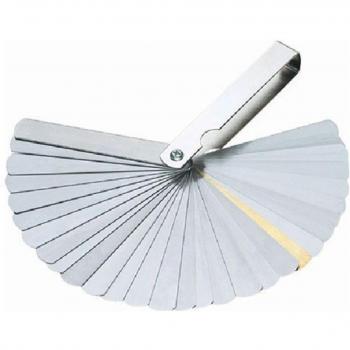 Palpador de espacios métricos 20 piezas Tensiómetro TOPTUL 20 hojas (0,05-1,00 mm)