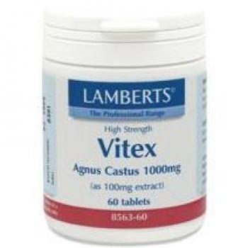 Lamberts Vitex Agnus Castus 1000mg 60 Tabletas