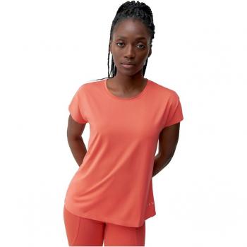 Camiseta de mujer Born Living Yoga Aina Coral Bright