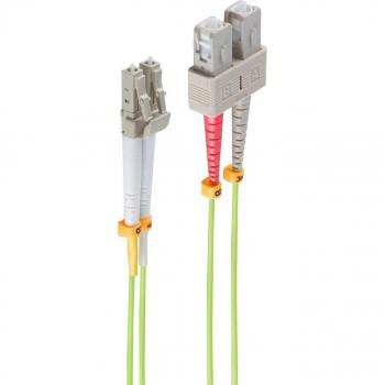 Cable de conexión shiverpeaks BASIC-S LWL LC-SC dúplex, OM5, 2,0 m