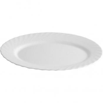 Plato Ovalado Luminarc Trianon Blanco 22 x 14 cm