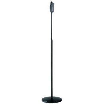 K&M 26085 - Microphone Stand with Round Base and Telescopic Boom