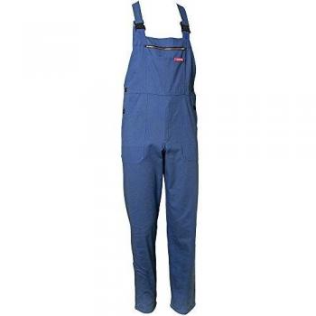 Pantalón de Trabajo Latzhose BW 290, 100% Algodón, Azul Kornblau, Talla 58