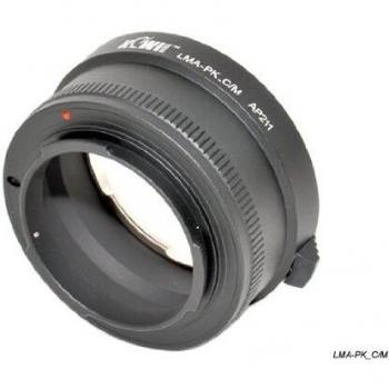 Kiwifotos Adaptador para lentes Pentax K-Mount Bayoneta para ser utilizado en cualquier cámara Canon EOS EF-M sin espejo