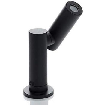 Lámpara LED de Pilar Regulable 'Narea' 14 cm en Gris de Aluminio - Lucande
