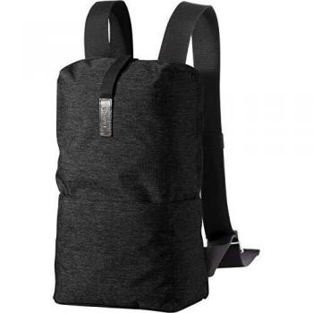 Brooks England Unisex's Dalston Tex Nylon Bag, Black, 12L US