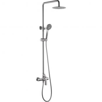 Conjunto de ducha monomando Ural níquel cepillado Imex Products