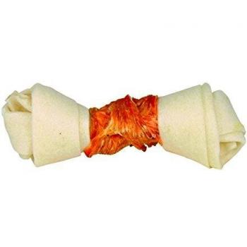 Trixie 2 Denta Fun Huesos Anudados, Pollo, 11 cm, 70 g
