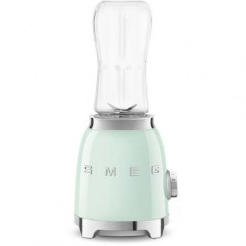 Batidora de Vaso Portátil Smeg PBF01PGEU, 300W, Capacidad 0.6L, Verde, con 2 Velocidades