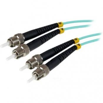 StarTech.com A50FBSTST1 cable de fibra optica 1 m OM3 ST Turquesa