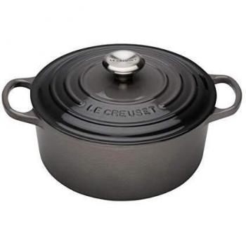 Cocotte Redonda de Hierro Fundido Le Creuset 28cm Color Flint