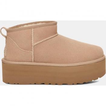 Ugg Classic Ultra Mini Platform Women's Boots - Beige - Size: 8