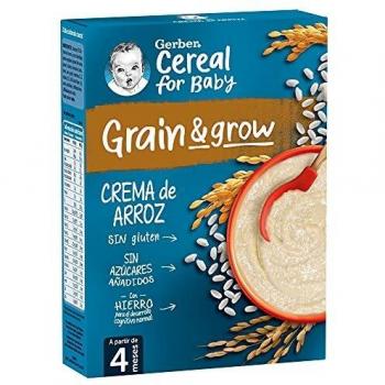 Gerber Papilla De Crema De Arroz, 250 Gramo