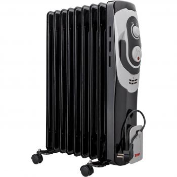 Rowi 1 03 03 0096 - Radiador de aceite, 2000 W, color negro