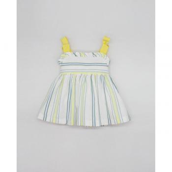 Vestido de bebé niña en color amarillo