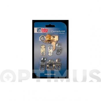 Tornillo DIN 933 6.8 cincado 10 x 40