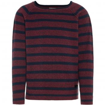 NAME IT Jersey DE Punto NIÑO RASTO - 104, Ruby Wine