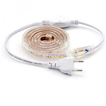 Tira LED 220V SMD5050 EPISTAR, 60LED/m 1 metro, Blanco frío