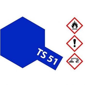 Pintura en Aerosol TS-51 Racing Blue Spray Matt - Secado Rápido