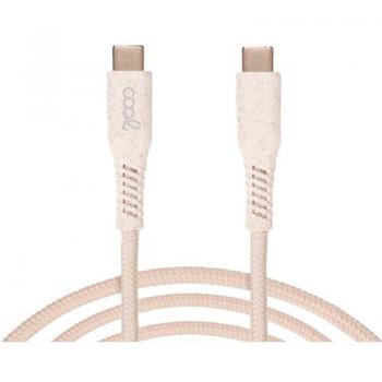 Cable USB Tipo-C a Tipo-C Cool ECO 1.5m Rosa