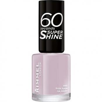Rimmel London 60 segundos Shine Súper Rita Ora Shades verano Esmalte de Uñas, Rain Rain Go Away - 8 ml
