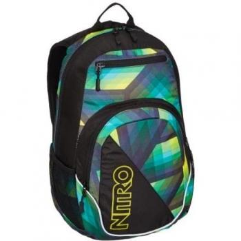 Nitro Snowboards Lection - Mochila multicolor geo green Talla:45 cm